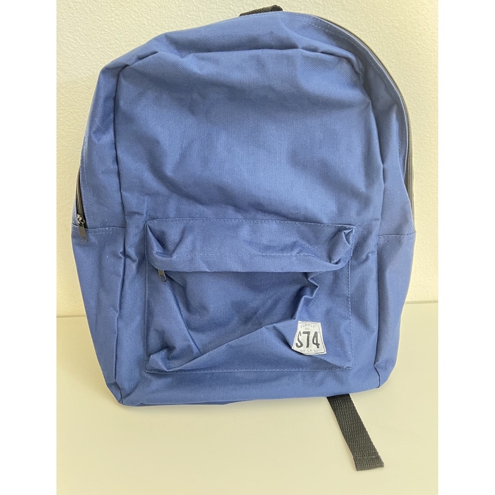 Supply Co. S74 Blue Canvas Backpack 16 inch